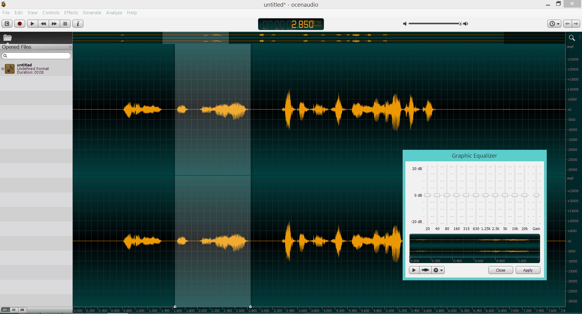 Mac os audio editor