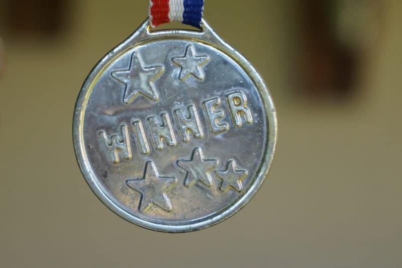 medal for winners