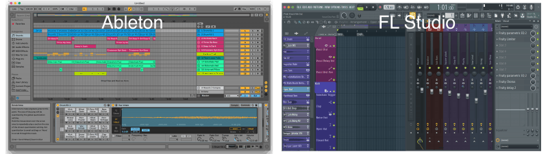 fl studio vs ableton for backing tracks