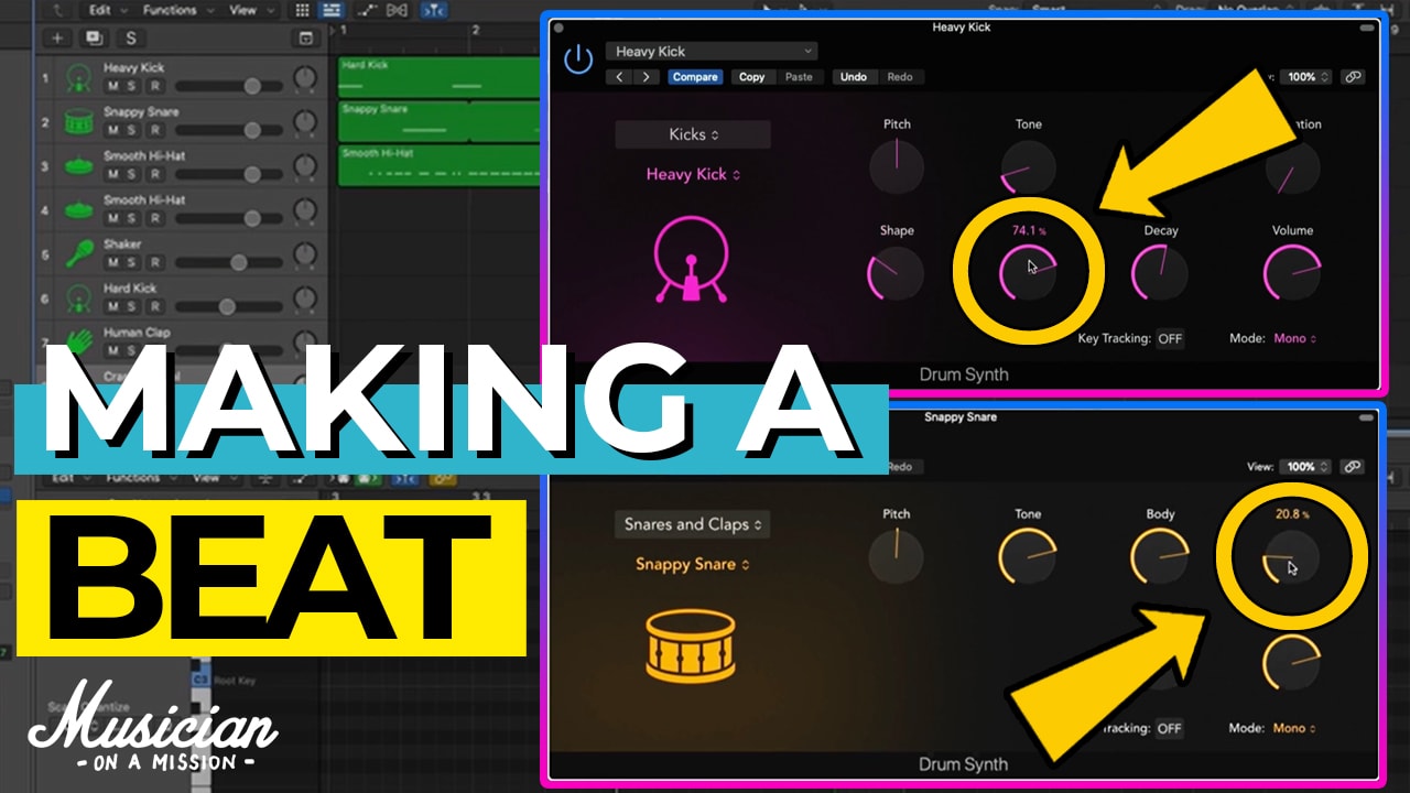 Making A Beat In Logic Pro X GUIDE) Musician